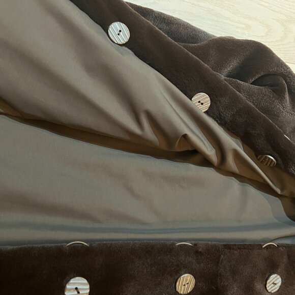 Luxurious Loro Piana Reversible Mink and Raincoat - Picture 16 of 16